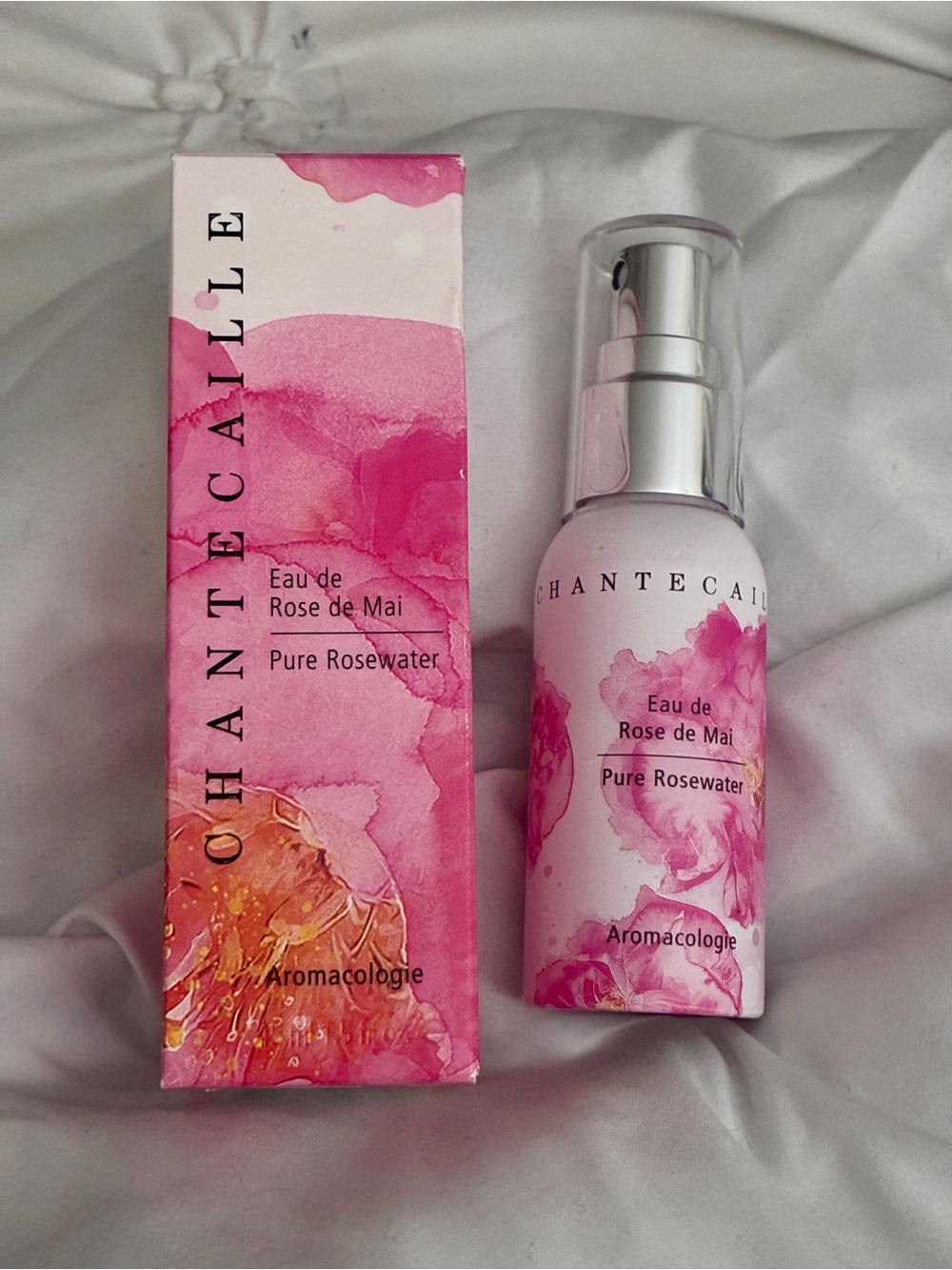 NWT Chantecaille Eau de Rose de Mai Pure Rosewater Face Mist 1.5 oz / 45 ml